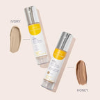 Santo Remedio, Piel Eterna, RADIANCE Silky Primer Mineral Sunscreen with SPF 42 (1.7 Fl Oz), Tinted Broad Spectrum Protection with Antioxidants and Vitamin C, Honey Tone