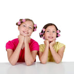 60 Pieces Foam Sponge Hair Rollers - Hair Styling Curlers for Hair Curls (2.8x0.79inch, Pink)