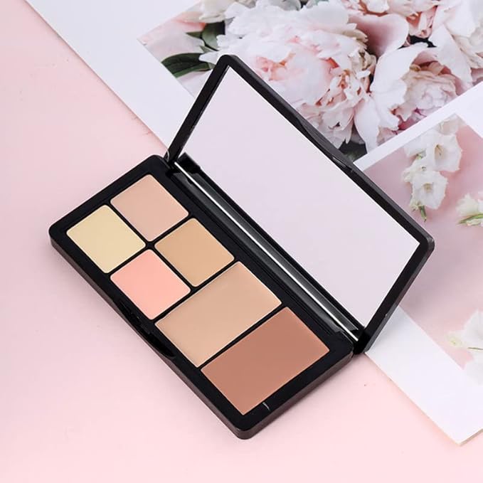 Concealer Contour Palette, Cosmetics Cream Contour and Highlighting