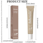 Tinted Lip Butter Balm - Tinted Moisture Gel Lip Gloss | Hydrating Glow Tinted Lip Care | Tinted Lip Stain (Vanilla, 01)