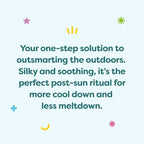 Babyganics After Sun Gel Cream, Mellow Melon, 5oz