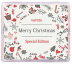 [200 Counts + Mirror Case] Christmas Edition Natural Bamboo Charcoal Oil Blotting Sheets for Face with Mirror Case
