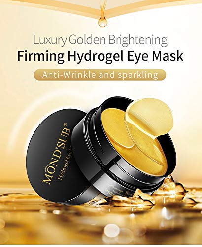 Collagen-Enriched Eye Mask Eye Gel Patches - 30 pairs with 24k Gold (Pack of (15pairs))