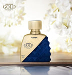 Al Haramain Gold Crystal Sapphire for Unisex - Arabian Perfume for Women and Men - Long Lasting Fragrance - Arabic Perfume - Eau de Parfum - 3.33 oz EDP Spray