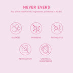 Evereden Kids Tinted Lip Gloss: Sakura - Non Toxic, Vegan Clean Makeup - Soothing & Hydrating Lip Gloss with Cherry, Peach, & Cranberry Oils