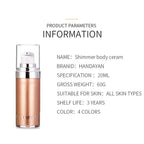 Body Face Luminizer Highlighter Cream Spray Liquid Bronzer Body 4 G