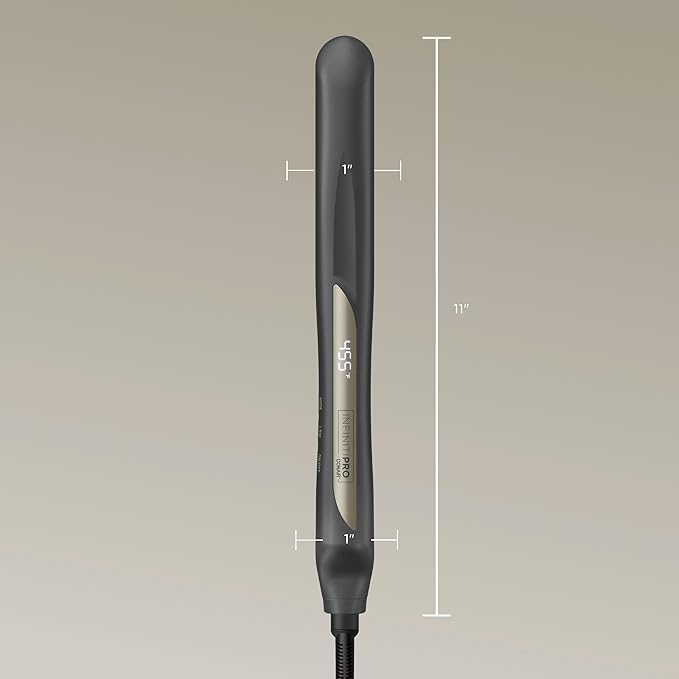 INFINITIPRO by CONAIR Tourmaline Ceramic Flat Iron, 1-inch Digital Flat Iron