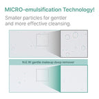 Illiyoon Gentle Deep Eye Makeup Remover | for Waterproof Mascara, Lipstick, Eyeliner, Non-Greasy 2-Phase Oil & Water Formula, Ophthalmologist Tested, Vegan, Korean Skin Care, 4.73 fl.oz.