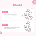AKARY Cherry Blossom Eye Roller Serum Eye Moisturizer, Deep Hydration Eye Serum with Caffeine and Sodium Hyaluronate, Under Eye Cream to Reduce Dark Circles, Fine Lines, Smoothing Skin Care Treatment
