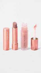 LAWLESS Women's Lip Twin Bundle, Nudie, Pink, 2