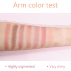9 Colors Colorful Eyeshadow Palette Makeup,Rose Gold Brown Purple Nude Matte Shimmer Neutral Eye Shadow Powder Palette,Highly Pigmented Naturing-Looking Long Lasting Waterproof