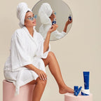 Capri Blue Dry Shampoo Powder - Volumizing Non Toxic Dry Shampoo - Non Aerosol Spray Travel Size Bottle - Arrowroot Powder for Oil Absorbing - No Added Gluten, Parabens, or Sulfates (Volcano, 0.55 oz)