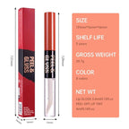 3Pcs Peel Off Lip Gloss Tattoo and Lip Oil, Lip Stain Peel Off Masque - Peel Off Lip Tint ,Long Lasting Waterproof Transfer-proof Lip Mask Lip Gloss Peel Off Lip Liner,Stay Lip Makeup 03#+05#+07#