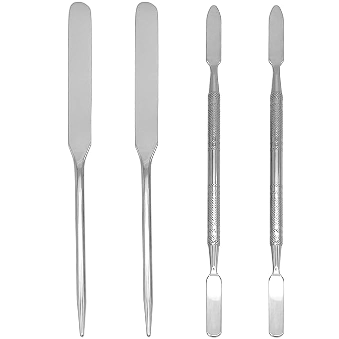 Foundation Spatula Stainless Steel Makeup Mixing Tool Cosmetic