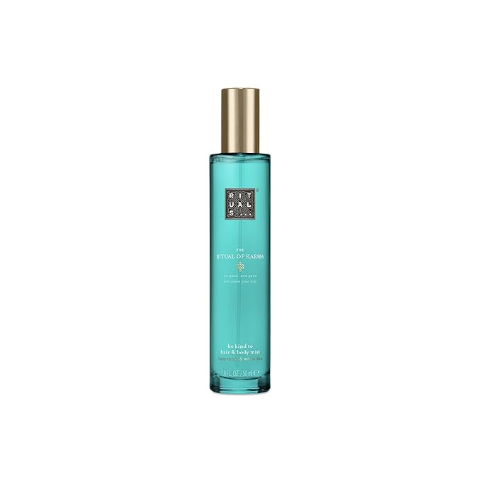 RITUALS Karma Soothing Hair & Body Mist - Body Spray with Holy Lotus & White Tea - 1.6 Fl Oz
