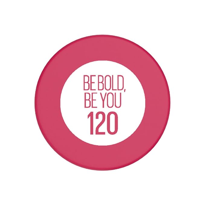 Maybelline Super Stay Ink Crayon Matte Longwear Lipstick Makeup, 120 Be Bold, Be You, 0.04 oz