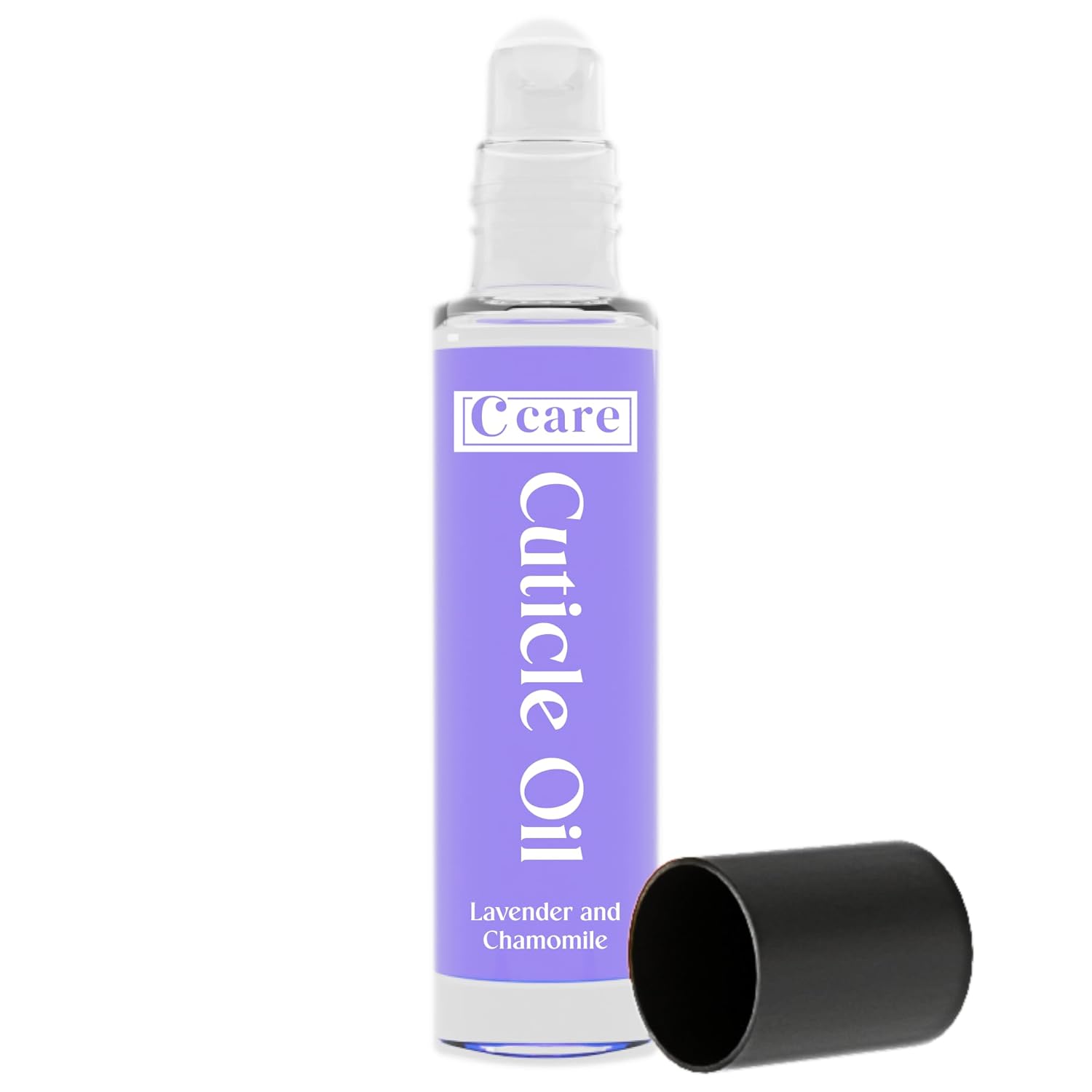 C CARE Levender and Chamomile Roll-On Cuticle Oil | Natural Revitalizing Hydrating Nail Oil | Repaires Cuticles Overnight | For Damaged Skin And Thin Nails | Paraben Cruelty Free Formula | 10ml