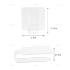 AUEAR, 3 Pack Professional Makeup Hand-held Palette Makeup Mixing Tray Clear Acrylic Nail Art Manicure or Foundation Eye Shadow Cremes Powders and Cosmetics