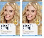 Clairol Nice'n Easy Permanent Hair Dye, 10 Extra Light Blonde Hair Color, Pack of 2