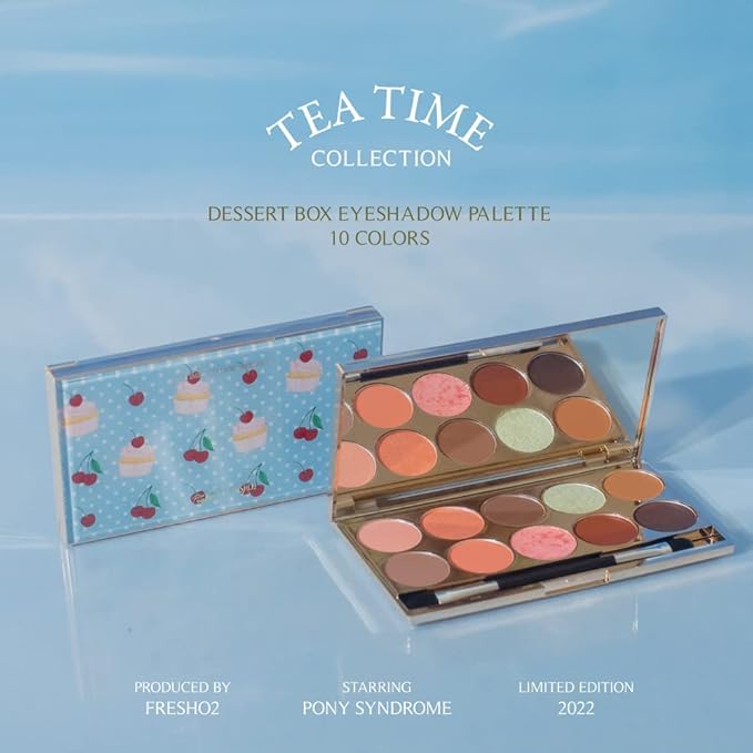FreshO2 x Pony | Dessert Box Eyeshadow Palette
