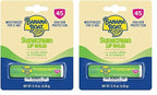 Banana Boat Sunscreen Lip Balm SPF 45 with Aloe Vera & Vitamin E, 0.15oz | Lip SPF, Aloe Vera Lip Balm with SPF, Vitamin E Lip Balm, Moisturizing Lip Balm, Lip Sunblock, Travel Sunscreen, 0.15oz