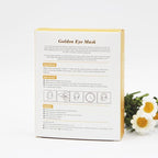 Golden Under Eye Mask (12 Pair) Amino Acid & Collagen Under Eye Mask for Face, Dark Circles and Puffiness, Wrinkles Beauty & Personal Care