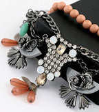 Colorful Large Beaded Multi Layer Triple