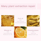 Plumping Lip Oil Set, Hydrating Lip Gloss Tinted Lip Balm Lip Care, Fruit Extract Lip Gloss Tinted for Dry Lip Moisturizing and Hydrating, Long Lasting Nourishing Non-sticky Cup (orange)