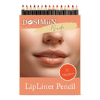 Lip Liner Pencil 15 Shades – Natural Nude Collection Lipliner Matte Finish, Creamy Texture, Long Lasting Color, High Pigmented Lip Pencils