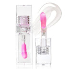 Magic Color Changing Lip Oil,Clear to Pink Moisturizing Magic