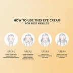 Caviar Black Gold Moisturizing Eye Cream Skin Rejuvenation Dark Circles Smoothing Wrinkles 60g 2.12oz