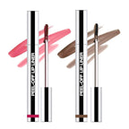 2Pcs Matte Liquid Lip Stain Peel Off Lip Liner Tattoo Set, Waterproof, Smudge-Proof, Peel Off Lip Stain Tattoo, Long-Lasting Non-Stick Cup Lip Gloss for All Skin Types (0.12 fl oz, #04+#06)