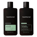 Hawthorne Men's Everyday Shampoo and Conditioner Set. For Stronger, Healthier Hair with Pure Avocado Oil and Coconut Oil. Mint and Eucalyptus Scent. Sulfate Free, Paraben Free. 8 fl. oz each.