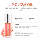 Plumping Lip Oil, Long Lasting Hydrating Lip Gloss Tinted Balm Non-sticky Revitalizing, Tinting Care Oil for Dry Lip (PINK)