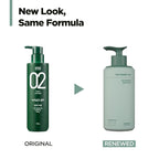 AMOS PROFESSIONAL The Green Tea Shampoo Refresh for Thinning Hair, Korean Shampoo for Oily Scalp l Deep Cleans, Strengthening Hair, All Hair Types, 16.9 fl.oz