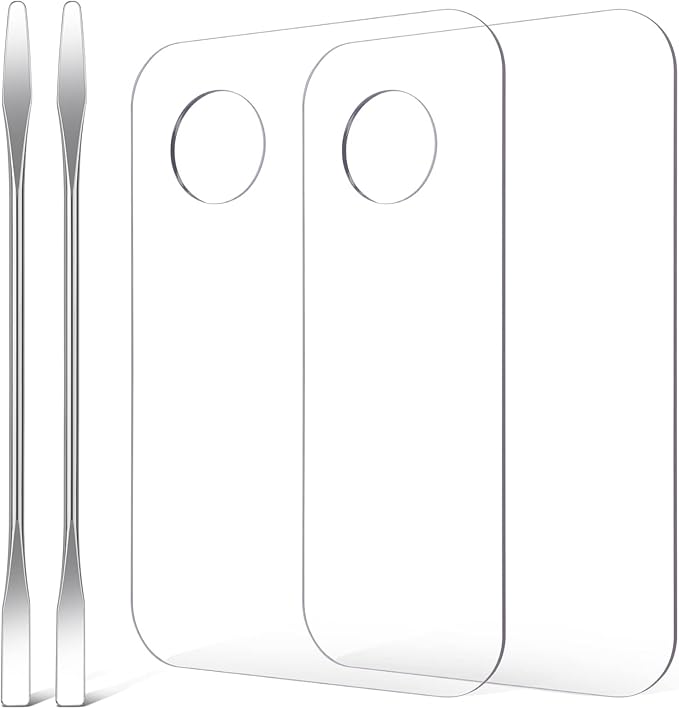 Rolybag Acrylic Makeup Mixing Palette with Spatula Tool