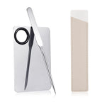 Foundation Spatula, Stainless Steel Makeup Mixing Palette