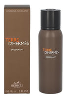 Terre D' Hermes By Hermes For Men. Deodorant Natural Spray 5.0 Oz / 150 Ml
