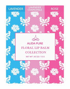 Floral Lip Balm Collection, Vegan Lip Lips,