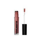 Morphe Soulmatte Velvet Lip Mousse Matte Lipstick - Air-Whipped, Soft Matte Lip Makeup with Vitamin E to Hydrate, Soften and Smooth Lips - Whipped (0.128 Oz)