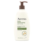 Aveeno Daily Moisturizing Body Lotion for Dry Skin with Prebiotic Oat, Fragrance & Paraben Free, Non-Greasy, Non-Comedogenic, for Sensitive Skin & 72-Hour Moisturizer 18 Fl Oz