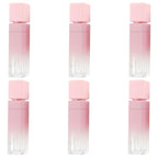 FZBNSRKO 6Pcs Gradient Pink Lip Gloss Tube Vial Empty Refillable Lipstick,Lip Gloss DIY Makeup Lipstick Tube Feminine Products,8ml