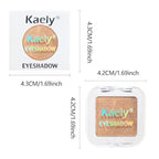 Golden Glitter Eyeshadow – Neutral Shimmer Eye Shadow, Daily Waterproof Long-Lasting Eyeshadow Powder Palette for Women Eye Makeup sombras para ojos (06)