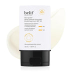 belif Dew Guard - Daily Mineral sun SPF 50 Hydrating Niacinamide Sunscreen (1.69 fl. oz) - Daily Broad Spectrum, Reduces Redness, No-White Cast, Non-Greasy, Korean Skincare