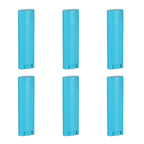5ml 50Pcs Empty Oval Deodorant Lip balm Tubes Containers Twist-up Refillable Containers for Lipstick,Chapstick,Homemade Lip balm,DIY Deodorants(Sky Blue)