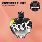 Vera Wang Rock Princess Eau de Toilette 3.4 fl oz (Pack of 1), Notes of Peach, Jasmine, and Vanilla, Women's Fragrance, Long Lasting, Everyday Fragrance, Travel Size