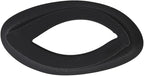 LED Photon Facial Cover Eye Cover Silicone Protective Eye Patch for Skin Rejuvenation Face Guard Device (Black)