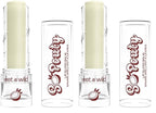 wet n wild Perfect Pout So Pouty Shine Tinted Lip Balm Coconut Flavored, Hyaluronic Acid, Vegan Collagen, Moisturizing For Dry Lip Care, Clear (Pack of 2)