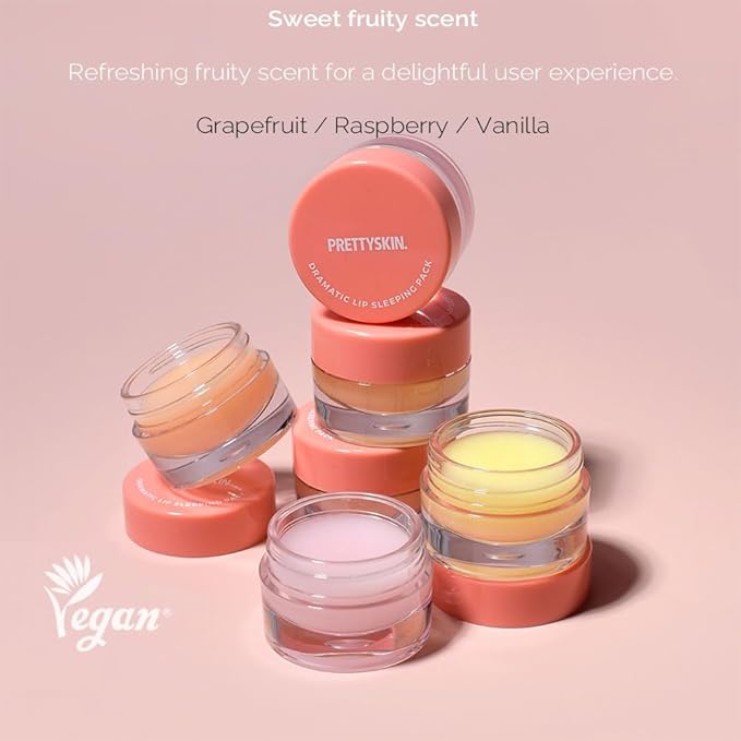PS.PRETTYSKIN Korean Vegan Lip Sleeping Pack 9g