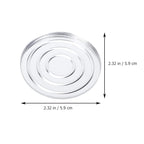 Lurrose 22pcs Empty Metal Pans Tin Palette Eyeshadow